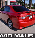 toyota corolla 2011 red sedan s gasoline 4 cylinders front wheel drive automatic 32771