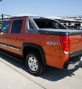 chevrolet avalanche 2005 orange lt flex fuel 8 cylinders 4 wheel drive automatic 76087