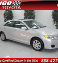 toyota camry 2010 silver sedan le gasoline 4 cylinders front wheel drive automatic 91731