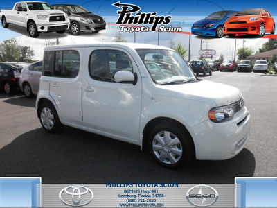 nissan cube 2009 white suv 1 8 gasoline 4 cylinders front wheel drive automatic 34788