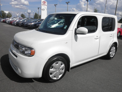 nissan cube 2009 white suv 1 8 gasoline 4 cylinders front wheel drive automatic 34788