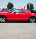 ford thunderbird 2003 red deluxe gasoline 8 cylinders dohc rear wheel drive automatic 46168