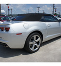 chevrolet camaro 2012 silver lt convertible gasoline 6 cylinders rear wheel drive automatic 77090