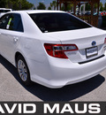 toyota camry 2012 white sedan hybrid hybrid 4 cylinders front wheel drive automatic 32771