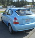 hyundai accent 2010 ice blue hatchback gs gasoline 4 cylinders front wheel drive 5 speed manual 99208