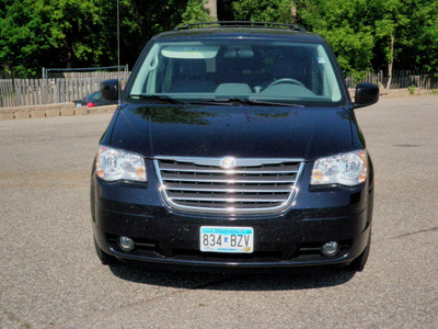 chrysler town and country 2010 dk blue van touring dvd gasoline 6 cylinders front wheel drive automatic 55318