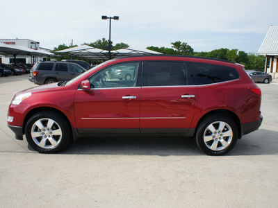 chevrolet traverse 2012 red ltz gasoline 6 cylinders front wheel drive automatic 76087
