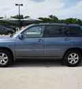 toyota highlander 2005 blue suv gasoline 4 cylinders front wheel drive automatic with overdrive 76087