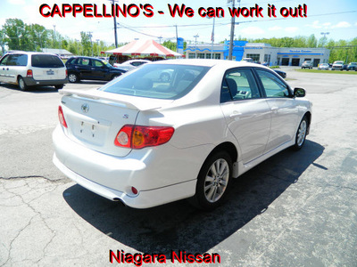 toyota corolla 2010 white sedan s gasoline 4 cylinders front wheel drive automatic 14094