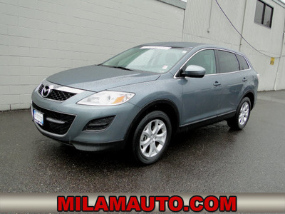 mazda cx 9 2011 gray touring gasoline 6 cylinders all whee drive automatic 98371
