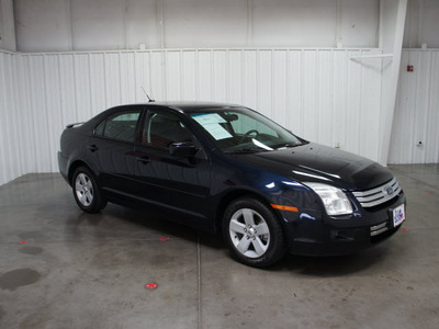 ford fusion 2008 dk  blue sedan v6 se gasoline 6 cylinders front wheel drive automatic 76108