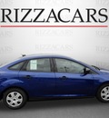 ford focus 2012 blue sedan s flex fuel 4 cylinders front wheel drive manual 60546