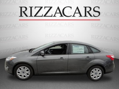 ford focus 2012 gray sedan se flex fuel 4 cylinders front wheel drive automatic with overdrive 60546