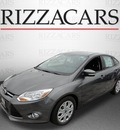 ford focus 2012 gray sedan se flex fuel 4 cylinders front wheel drive automatic with overdrive 60546