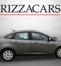 ford focus 2012 gray sedan se flex fuel 4 cylinders front wheel drive automatic with overdrive 60546