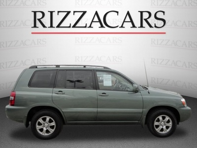 toyota highlander 2004 lt  green suv 4x4 gasoline 6 cylinders all whee drive automatic with overdrive 60546