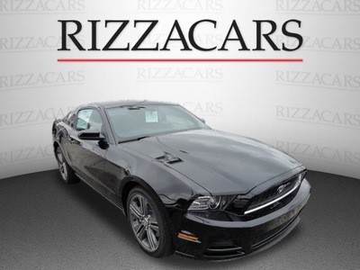 ford mustang 2013 black coupe gasoline 6 cylinders rear wheel drive automatic with overdrive 60546
