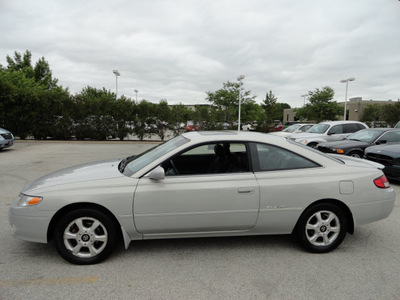 toyota camry 2000 silver coupe solara sle gasoline 6 cylinders front wheel drive automatic with overdrive 60462