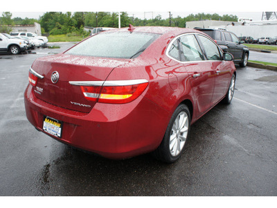 buick verano 2012 red sedan convenience group gasoline 4 cylinders front wheel drive automatic with overdrive 08902