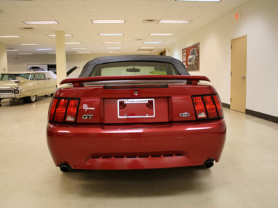 ford mustang 2003 red gt premium gasoline 8 cylinders rear wheel drive automatic 27707