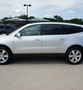 chevrolet traverse 2012 silver ltz gasoline 6 cylinders front wheel drive automatic 76087