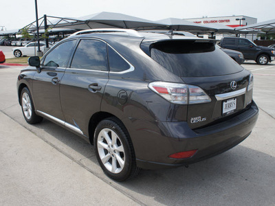 lexus rx 350 2010 gray suv gasoline 6 cylinders front wheel drive automatic 76087