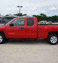 chevrolet silverado 1500 2009 red pickup truck lt gasoline 8 cylinders 2 wheel drive automatic 76087