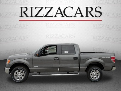 ford f 150 2012 gray xlt 4x4 gasoline 6 cylinders 4 wheel drive automatic with overdrive 60546