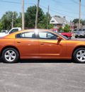dodge charger 2011 orange sedan se gasoline 6 cylinders rear wheel drive shiftable automatic 61832