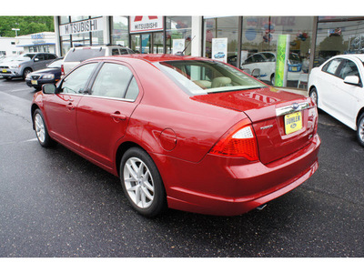 ford fusion 2010 sangria red sedan sel flex fuel 6 cylinders all whee drive automatic with overdrive 07724