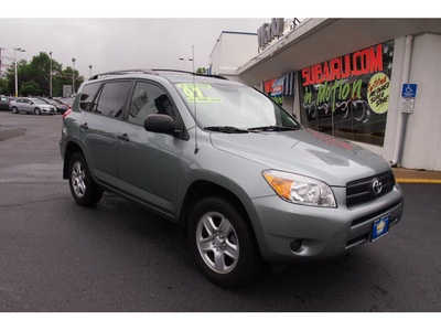 toyota rav4 2007 lt  green suv gasoline 4 cylinders 4 wheel drive automatic 07701