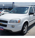 chevrolet uplander 2007 white ls gasoline 6 cylinders front wheel drive 4 speed automatic 77090