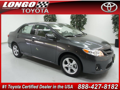 toyota corolla 2012 gray sedan le gasoline 4 cylinders front wheel drive not specified 91731