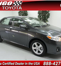 toyota corolla 2012 gray sedan le gasoline 4 cylinders front wheel drive not specified 91731