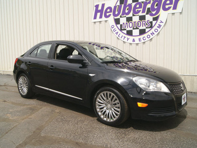 suzuki kizashi 2011 black pearl sedan se gasoline 4 cylinders all whee drive automatic 80905