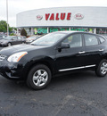 nissan rogue 2011 black gasoline 4 cylinders all whee drive automatic 19153