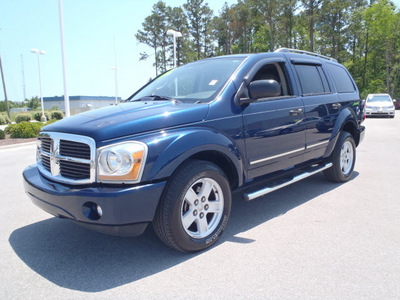 dodge durango 2006 dk  blue suv limited gasoline 8 cylinders rear wheel drive automatic with overdrive 28557