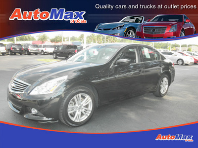 infiniti g37 sedan 2011 black sedan sport gasoline 6 cylinders rear wheel drive automatic 34474