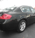 infiniti g37 sedan 2011 black sedan sport gasoline 6 cylinders rear wheel drive automatic 34474