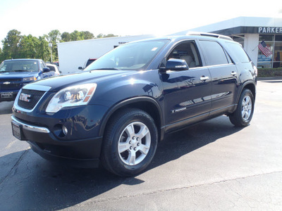 gmc acadia 2008 blue suv slt gasoline 6 cylinders front wheel drive automatic 28557