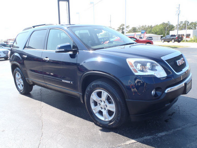 gmc acadia 2008 blue suv slt gasoline 6 cylinders front wheel drive automatic 28557