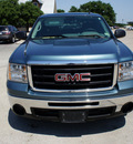 gmc sierra 1500 2010 blue flex fuel 8 cylinders 2 wheel drive automatic 76087