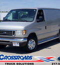 ford econoline cargo 2003 silver van gasoline 8 cylinders sohc rear wheel drive automatic 62708