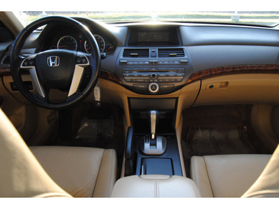 honda accord 2008 beige sedan ex l v6 gasoline 6 cylinders front wheel drive automatic 77065