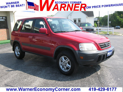 honda cr v 1999 red suv ex gasoline 4 cylinders all whee drive automatic with overdrive 45840