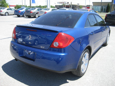 pontiac g6 2007 blue sedan gt gasoline 6 cylinders front wheel drive autostick 62863
