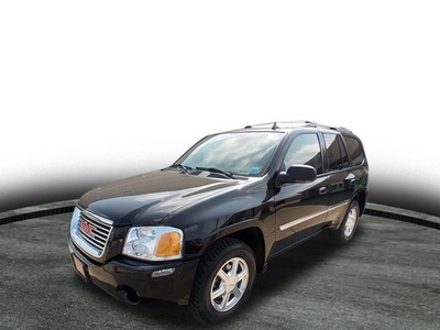 gmc envoy 2007 black suv slt gasoline 6 cylinders 4 wheel drive automatic 14224