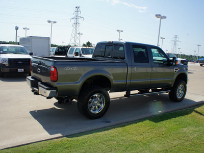 ford f 250 super duty 2010 dk  gray lariat diesel 8 cylinders 4 wheel drive automatic 76108