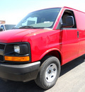 chevrolet express cargo 2012 red van 3500 flex fuel 8 cylinders rear wheel drive automatic 60007