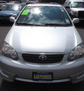 toyota corolla 2008 silver sedan s gasoline 4 cylinders front wheel drive automatic 07060